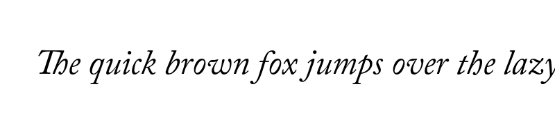 font preview of acaslonpro italic