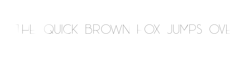 font preview of ace sans thin