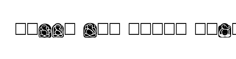 font preview of AclGanpatiSymbols Normal