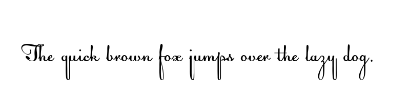 font preview of acquest script
