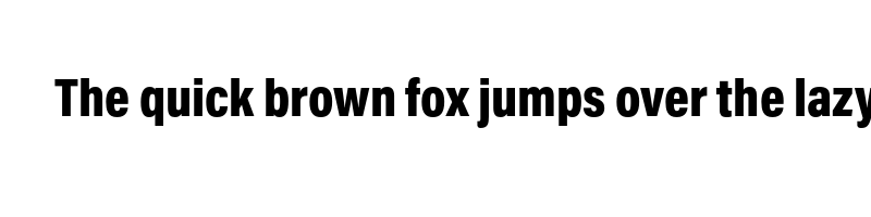 font preview of acumin pro condensed black