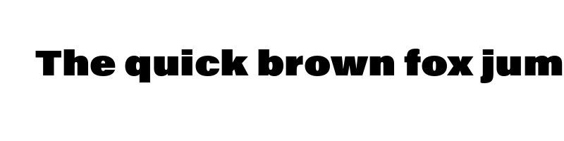 font preview of acumin pro wide ultra black