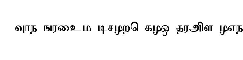 font preview of adaanaa