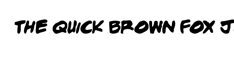 font preview of adam warren 02 bold