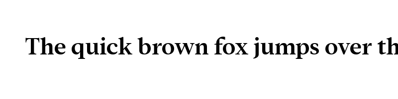 font preview of addington cf demi bold