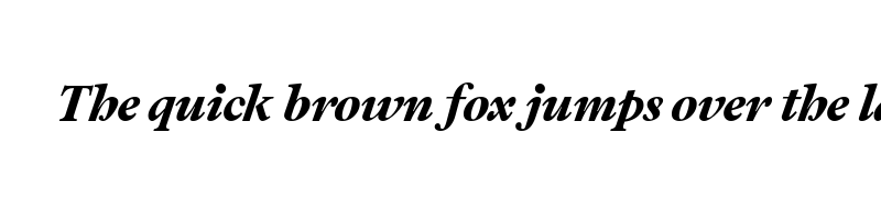 font preview of addington cf extra bold italic