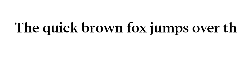 font preview of addington cf medium