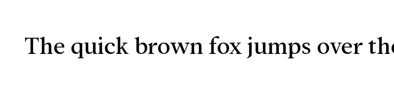 font preview of addington cf regular