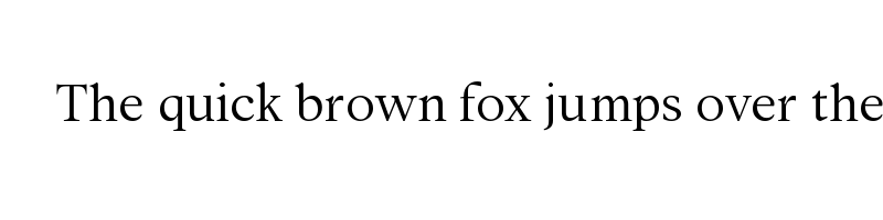 font preview of addington cf thin
