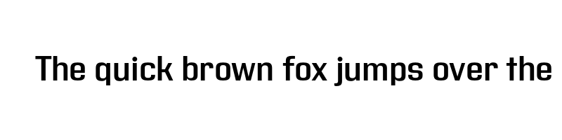 font preview of address sans pro semibold
