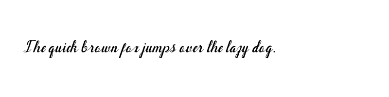 font preview of adeline
