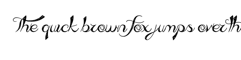 font preview of admiration pains
