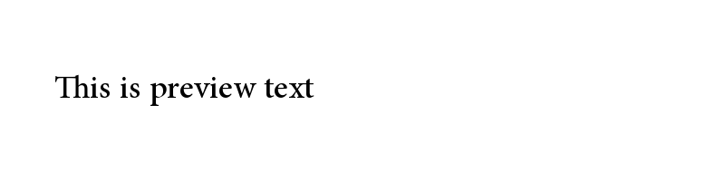 font preview of Adobe Arabic Regular