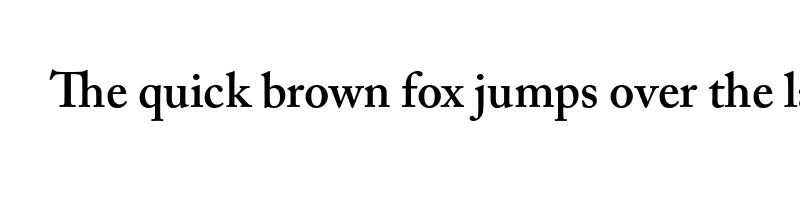 font preview of adobe caslon pro semibold
