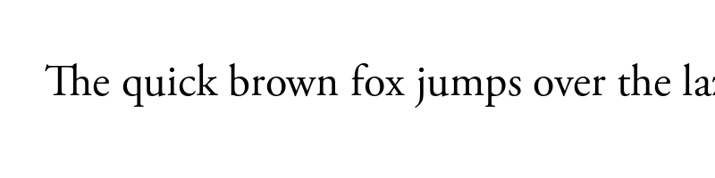 font preview of adobe garamond pro regular