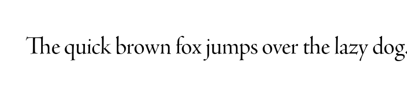 font preview of adobe jenson pro display