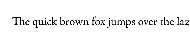 font preview of adobe jenson pro regular