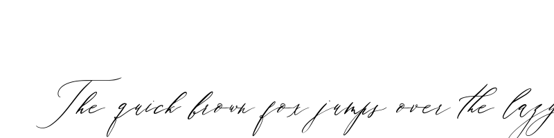 font preview of adora bouton regular