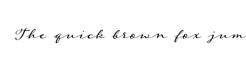 font preview of adorn garland