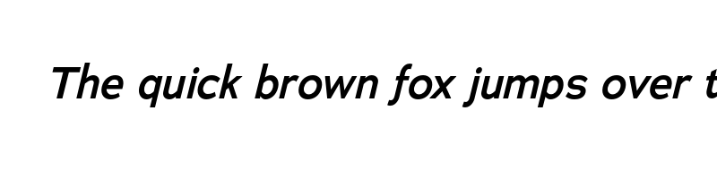 font preview of adrianna demibold italic