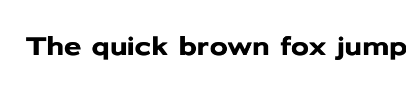 font preview of adrianna extended bold