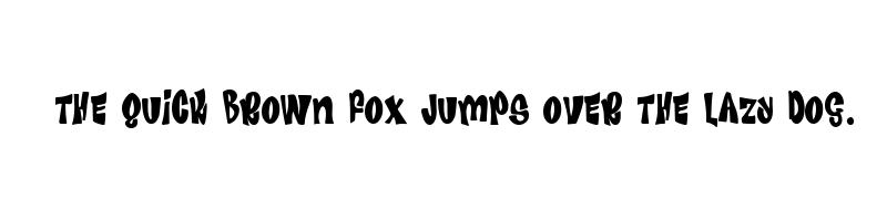 font preview of advertising pulp