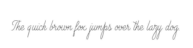 font preview of advertising script