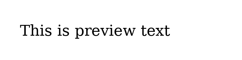 font preview of ae Dimnah Regular