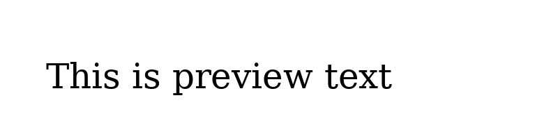 font preview of ae Japan Regular