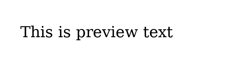 font preview of ae Rehan Regular