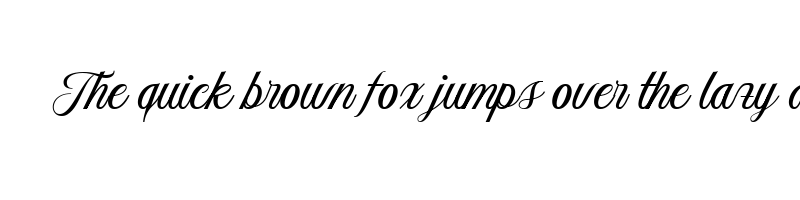 font preview of aetrina script
