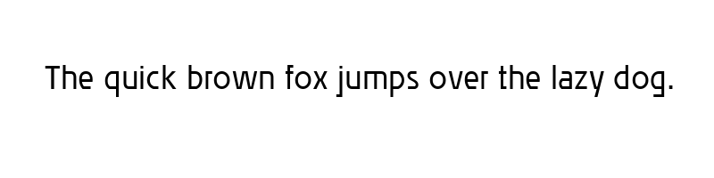font preview of affluent