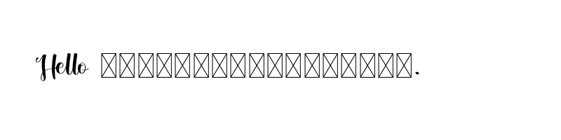 font preview of After