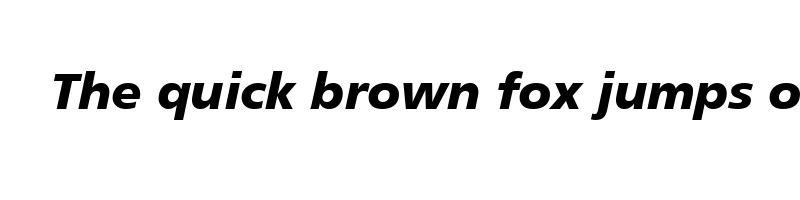 font preview of ag foreigner bold italic