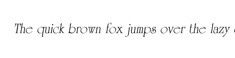 font preview of ag reverance oblique