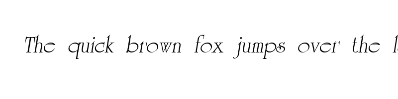 font preview of ag university italic