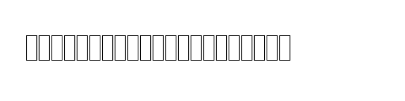 font preview of AGA Sindibad Outline Outline