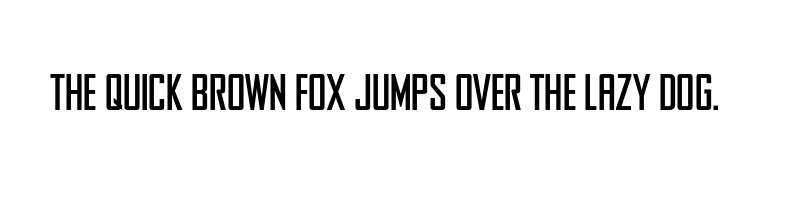 font preview of agency gothic ct