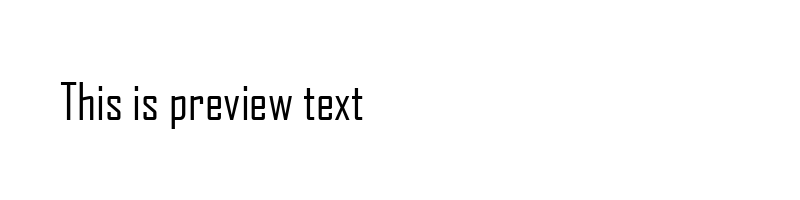 font preview of AGENCYR ZeaH8Q8