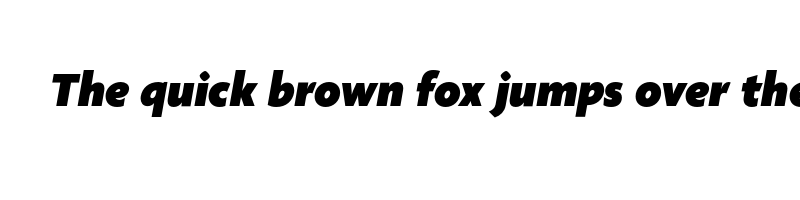 font preview of agenda black italic