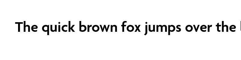 font preview of agenda semibold