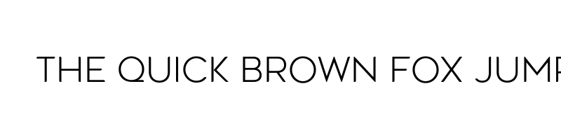 font preview of agenor thin