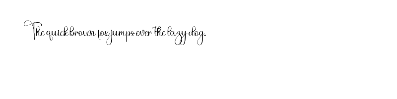 font preview of agintha