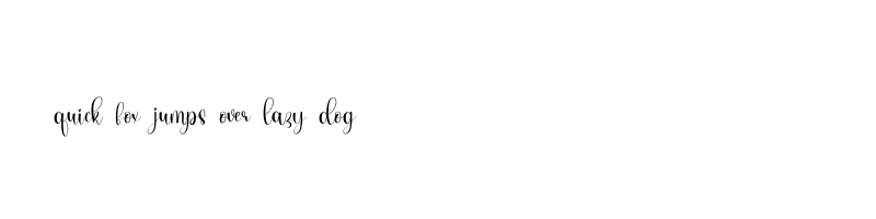 font preview of Aila