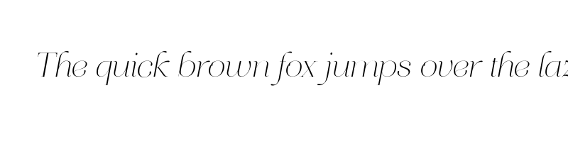 font preview of aire roman italic pro
