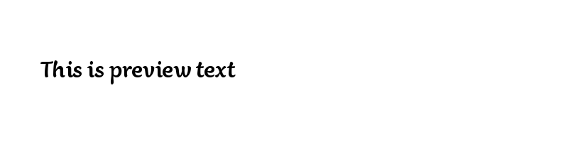 font preview of Aisha Arabic Semibold