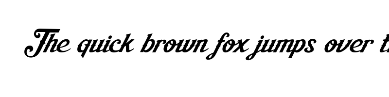font preview of aisha script
