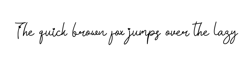 font preview of aisha valentine