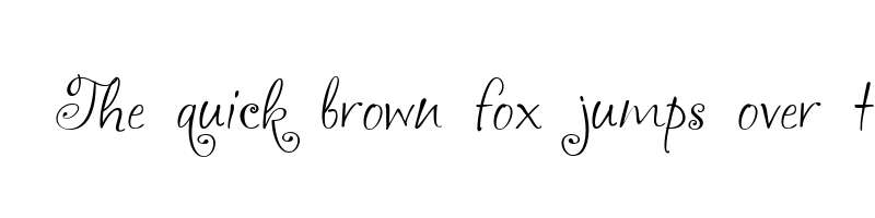 font preview of akafrivolity