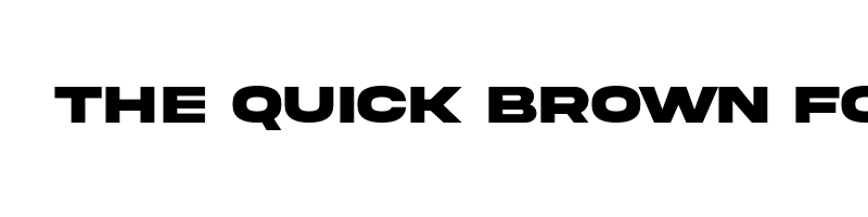 font preview of akira expanded